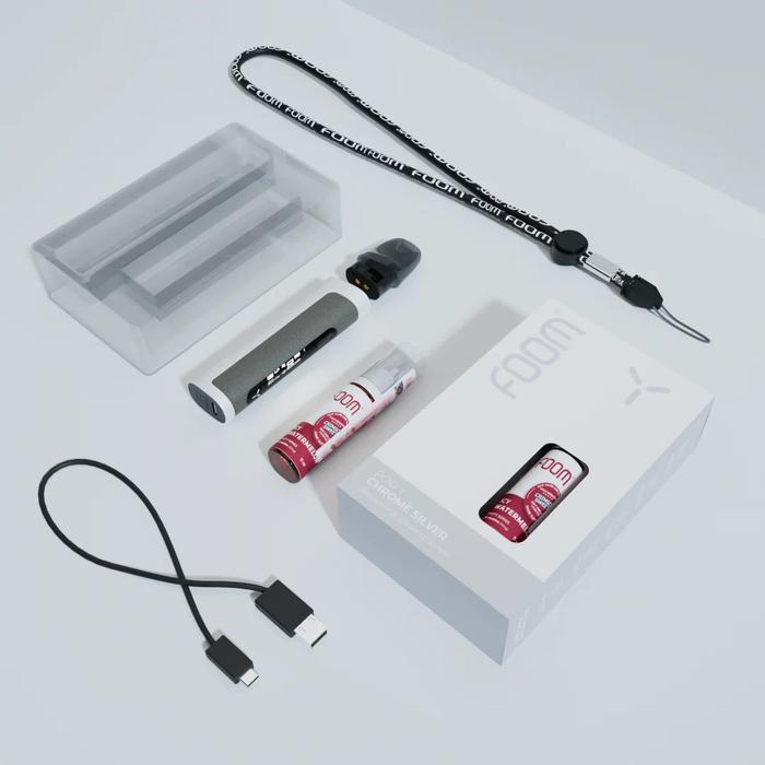 Gambar POD FOOM Y BUNDLING LIQUID - Chrome Silver dari CVP Distribution undefined Tokopedia