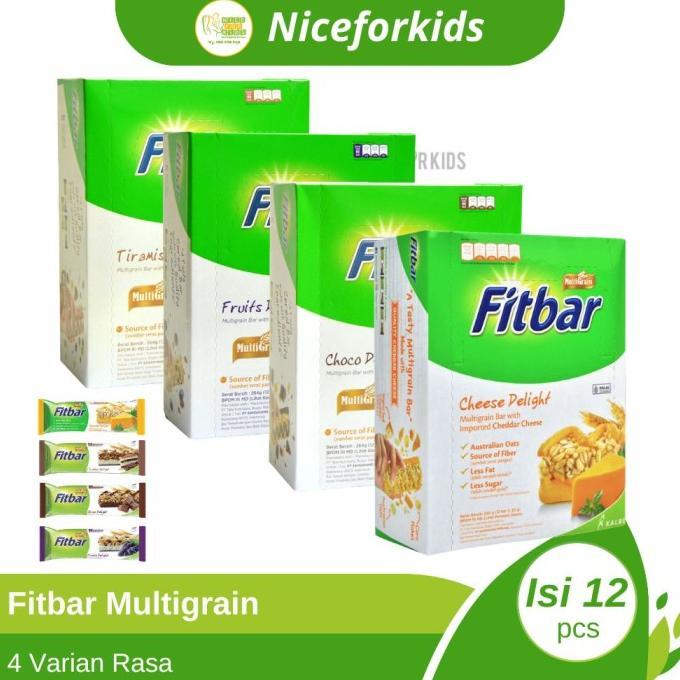 Gambar Fitbar Cemilan Instan Untuk Diet 1 Box Isi 12Pcs - Choco isi 12 dari pairan gerban undefined Tokopedia