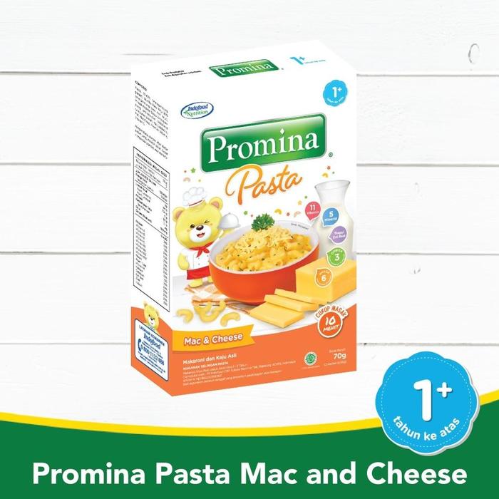 Gambar PROMO KILAT SENSASIONAL PROMINA PASTA MAKANAN SELINGAN MPASI ANAK BAYI 12M+ #A-094 - Mac & Cheese dari airamarket09 undefined Tokopedia