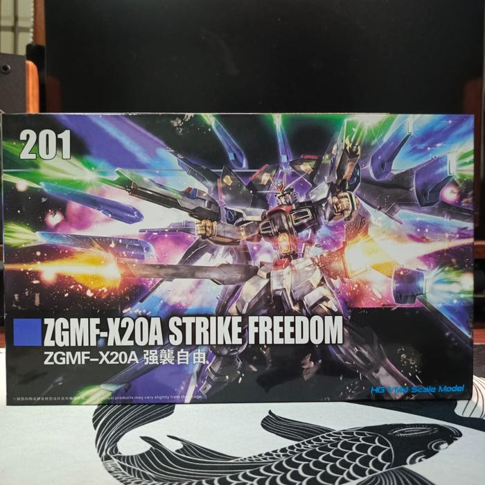 Gambar Gaogao ZGMF-X20A Strike Freedom Fighter 201 HG 1/144 Model Kit - Ready dari Ran HobbyShop undefined Tokopedia