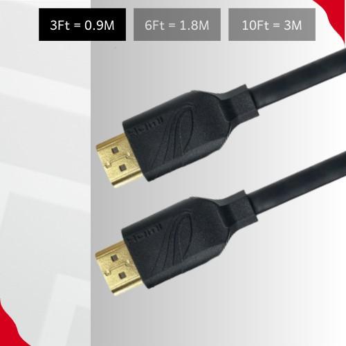 Gambar Wavesplitter HDMI 2.1 Ultra High Speed 10K 8K 120Hz Male to Male Cable Komputer Laptop - 0.9 Meter dari Wavesplitter Indonesia undefined Tokopedia