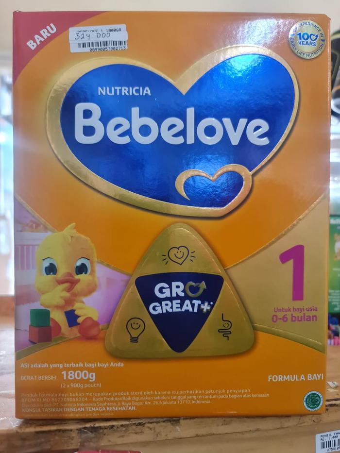 Gambar Bebelove 1 1800gr (0 - 6 bulan) EXPIRED 05-12-2024 dari Bahagia Indah undefined Tokopedia
