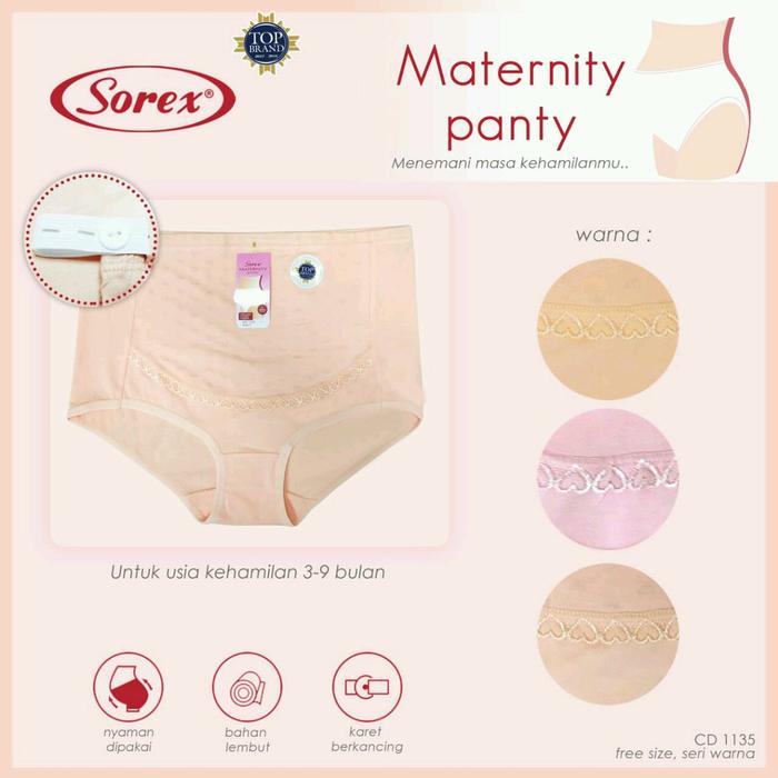 Gambar Celana Dalam Hamil/ CD Hamil merk SOREX ASLI - 1135 dari Aurel Babyshop Kota Tangerang Selatan Tokopedia