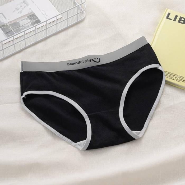 Gambar MSS Sempak Super Lembut Dan Nyaman 7021 Dalam Wanita Bahan Katun - Hitam, XL dari Modern Shop Style undefined Tokopedia