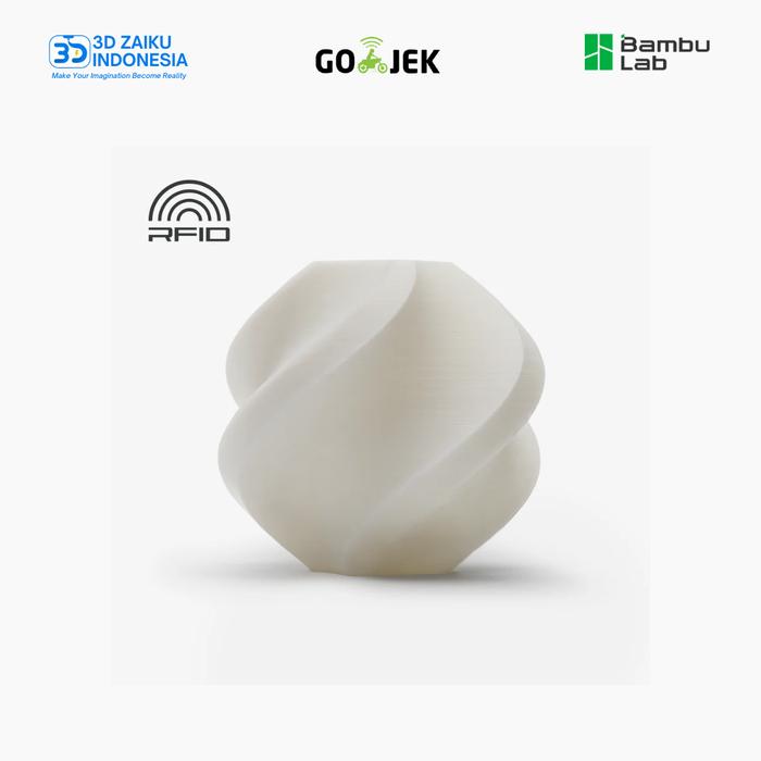Jual Bambulab Refill PLA Basic 3D Printer Filament Smooth Surface 1 KG ...