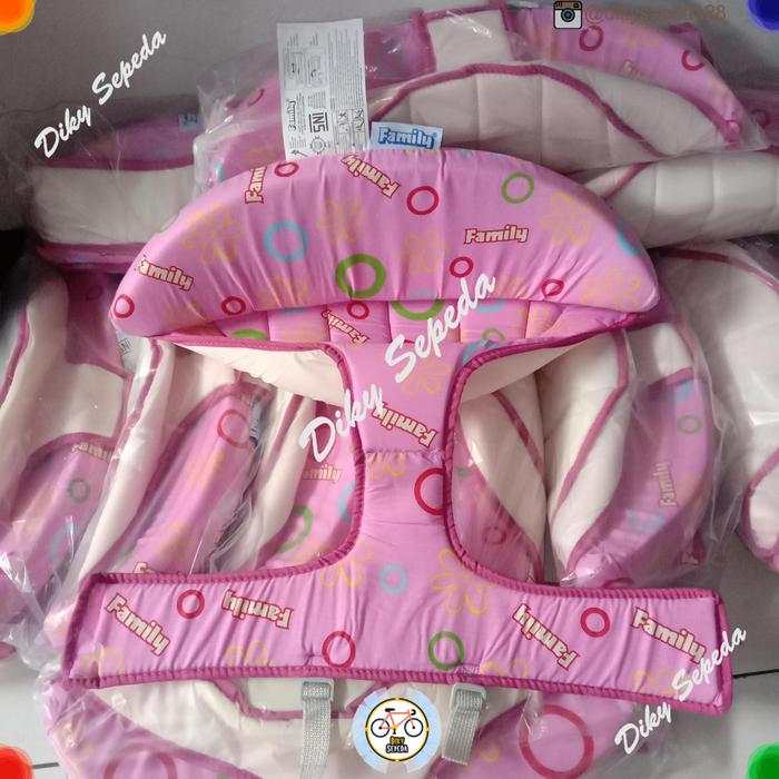 Gambar JOK KAIN BUSA BABY WALKER FAMILY 2121, 2115, 2117, 2158 - Merah Muda dari Diky Sepeda undefined Tokopedia