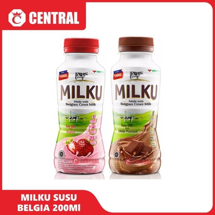 Gambar Ff MILKU SUSU BELGIA CHOCOLATE DAN STRAWBERRY 200ml dari Barry184 undefined Tokopedia