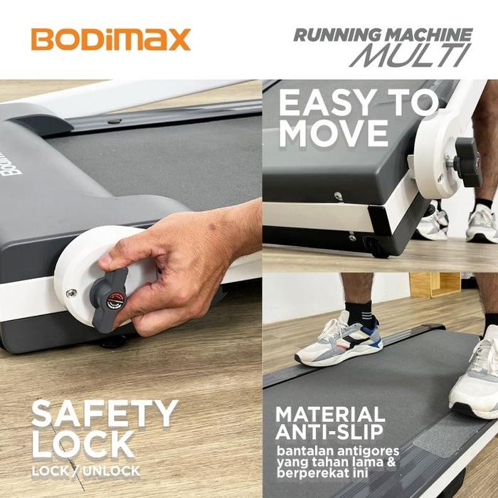 Jual Tercepat BODIMAX RUNNING MACHINE MULTI – FOLDING TREADMILL
