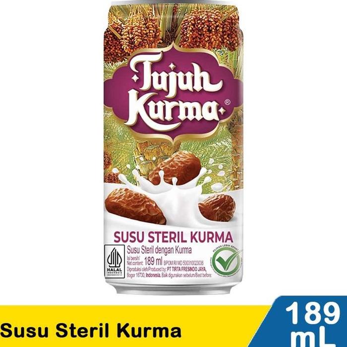 Gambar READY STOCK SUSU STERIL TUJUH KURMA 200 ML - 1 pack = 12 pcs BISA CO EXTRA BUBBLE WRAP dari hokyredes undefined Tokopedia