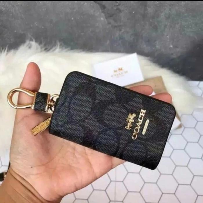 Gambar GANTUNGAN KUNCI STNK MOBIL DAN MOTOR GANTUNGAN REMOT MOBIL COACH - Hitam dari manis cantik shop_NEW undefined Tokopedia