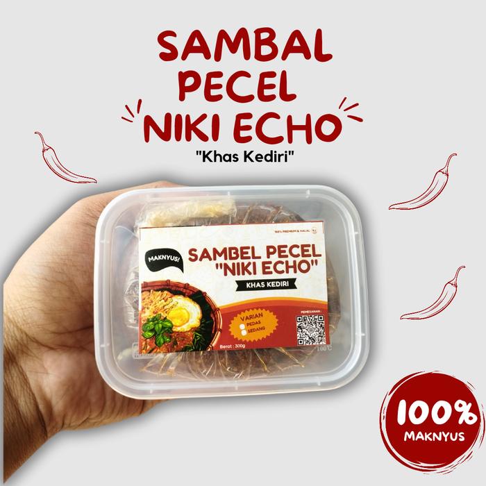 Gambar Sambel Pecel "Niki Echo" 300g - Pedas dari Toko_1996 undefined Tokopedia