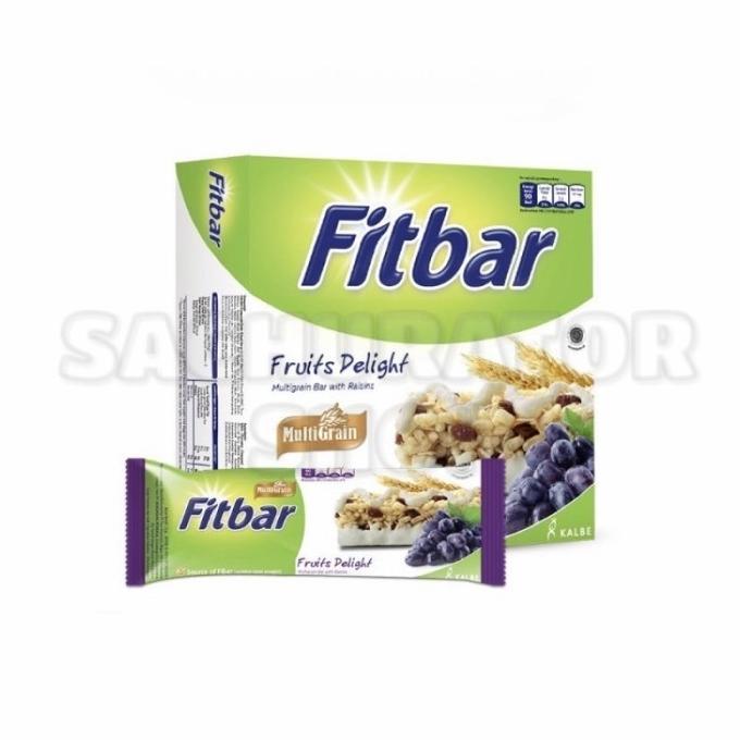 Gambar Snek Bar Fit Bar Fitbar Fruits Delight Multigrain Bar With Raisin dari pairan gerban undefined Tokopedia