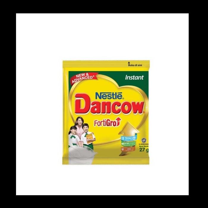Gambar Susu Dancow Fortigro Bubuk 26gr sachet renceng isi 10's dari Aras mart surabaya undefined Tokopedia
