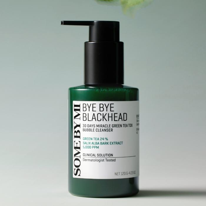Gambar SOMEBYMI Bye Bye Blackhead 30 Days Miracle Green Tea Tox Bubble Cleans dari Somebymi Official Indonesia undefined Tokopedia