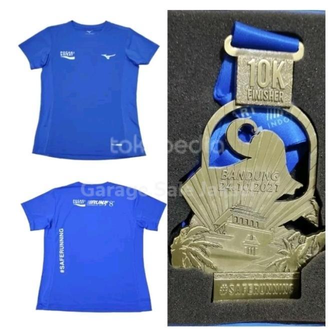 Gambar Ready Bundling Jersey Pocari Sweat Run 2021 - Medal 10K | Original - M, 10K dari One Sport City undefined Tokopedia