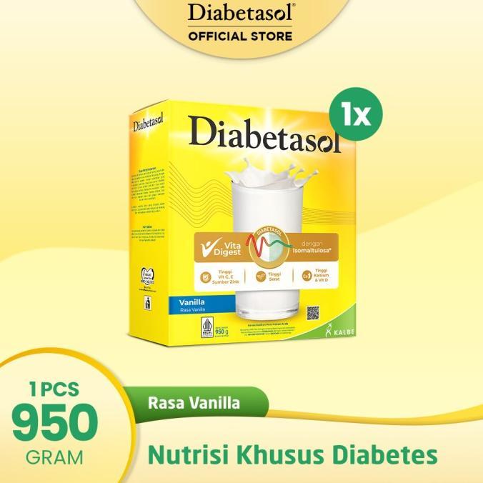 Gambar SUKA DIABETASOL JUMBO VANILLA 950G dari makansukasuka undefined Tokopedia