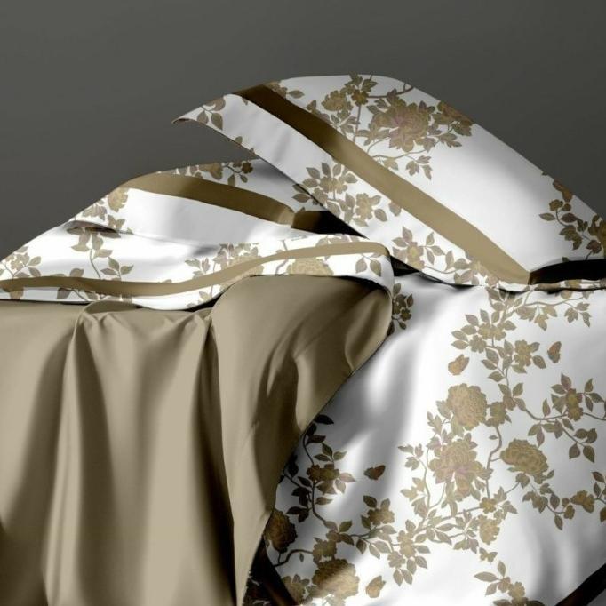 Gambar Bedcover Sheet Sutra Tencel Organic 60S Costume Lupinel - 120x200, tinggi 25cm dari Lilac Lantana undefined Tokopedia