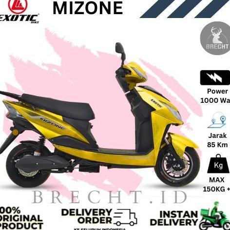 Gambar Best Sepeda Motor Listrik Exotic Mizone Electric Bike Ebike By Pacific - Fresh Yellow dari msbres undefined Tokopedia