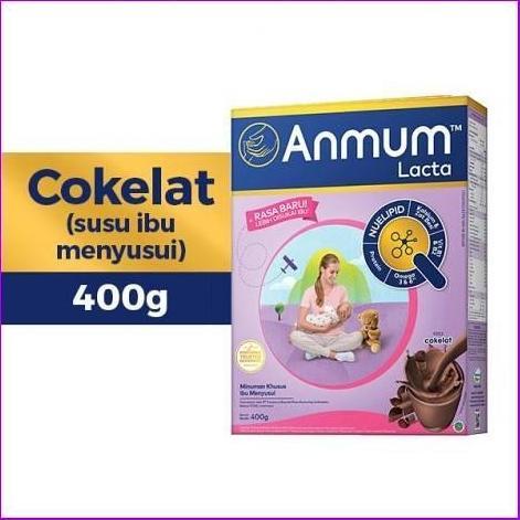 Gambar Anmum Lacta / Susu untuk Ibu Menyusui Rasa Coklat 400g dari kasbegaj undefined Tokopedia