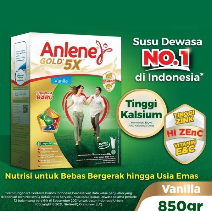 Gambar SUKA ANLENE GOLD 5X 885GR TINGGI KALSIUM & ZINK, CEGAH RISIKO - Vanila dari makansukasuka undefined Tokopedia