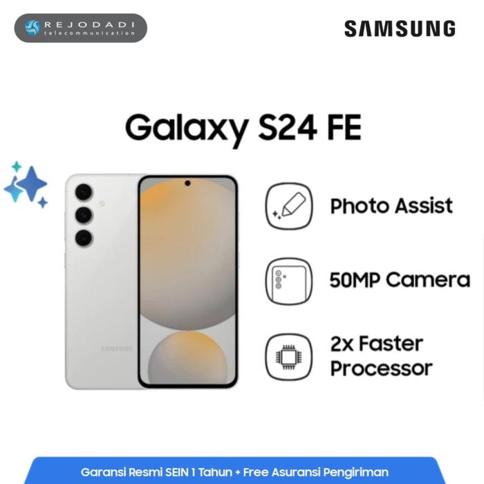 Gambar SAMSUNG Galaxy S24 FE 5G [8/256GB] - Garansi Resmi Samsung Indonesia - Gray dari Rejodadi Surabaya undefined Tokopedia