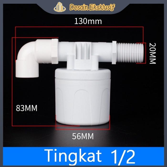 Gambar Automatic Water Level Control Valve/Pelampung Kran Air Otomatis /Sensor Keran Reservoir/Pelampung Kran Air Otomatis/Kran Otomatis Bak Mandi/Otomatis Vertikal - 1/2 inch, Horizontal dari VEHIRINS undefined Tokopedia