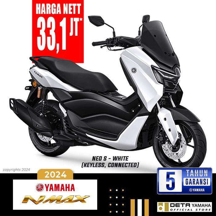 Gambar DETA-Sepeda Motor Yamaha NMax Neo S Version 2024 dari DETA Yamaha Pd Bambu undefined Tokopedia