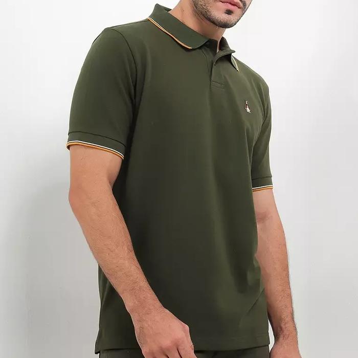 Gambar HUSH PUPPIES - KAOS POLO PRIA ORIGINAL - Cord 4 - Olive dari NAFIKA STORE undefined Tokopedia