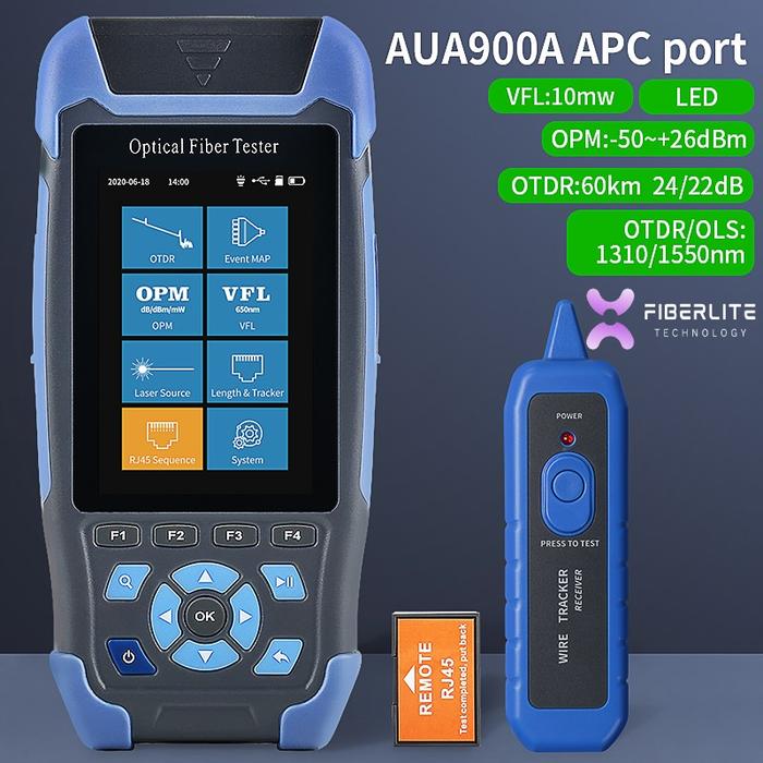 Gambar OTDR Fiber Optik / OTDR Mini 3302S / AUA-900 COMPTYCO Smart OTDR Mini Optical Fiber Tester - AUA-900A (APC) dari FiberLite Technology undefined Tokopedia