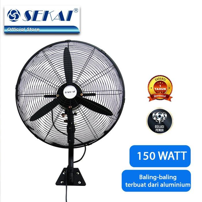 Gambar Sekai Kipas Angin Dinding Industri 26 Inch IWF 2639 / IWF2639 - IWF2639 dari Sajun Electronic undefined Tokopedia