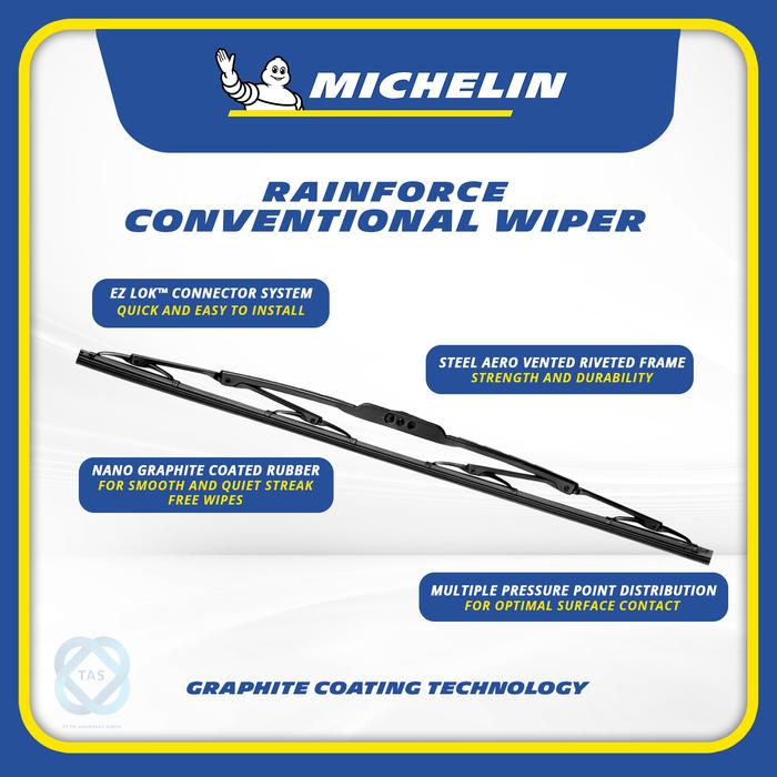 Gambar Michelin Wiper for Honda Mobilio 22" & 16" [SET] - Conventional dari Michelin Automotive Accessories undefined Tokopedia