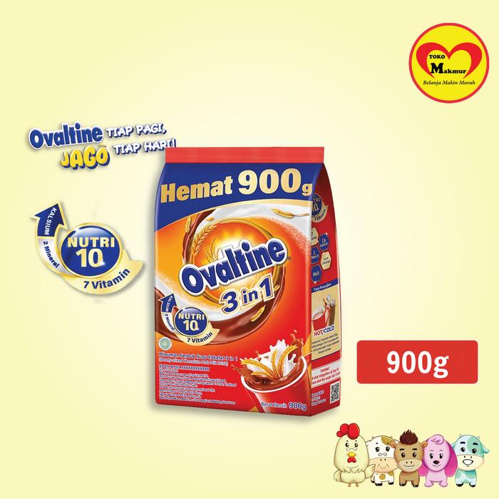 Gambar Ovaltine 3in1 900gr / Toko Makmur Online dari tokomakmurmakinmurah undefined Tokopedia