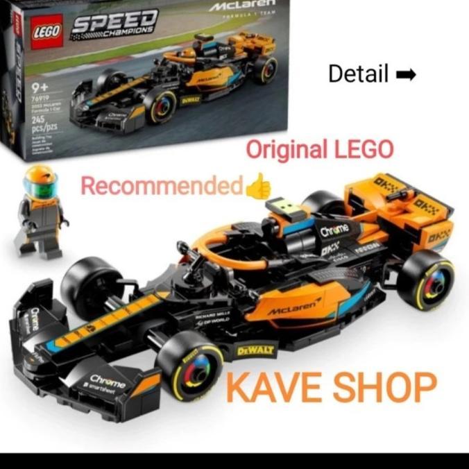 Gambar Best Lego 76919 Speed Champions : 2023 Mclaren Formula 1 Car - 76919 dari yunistakona undefined Tokopedia