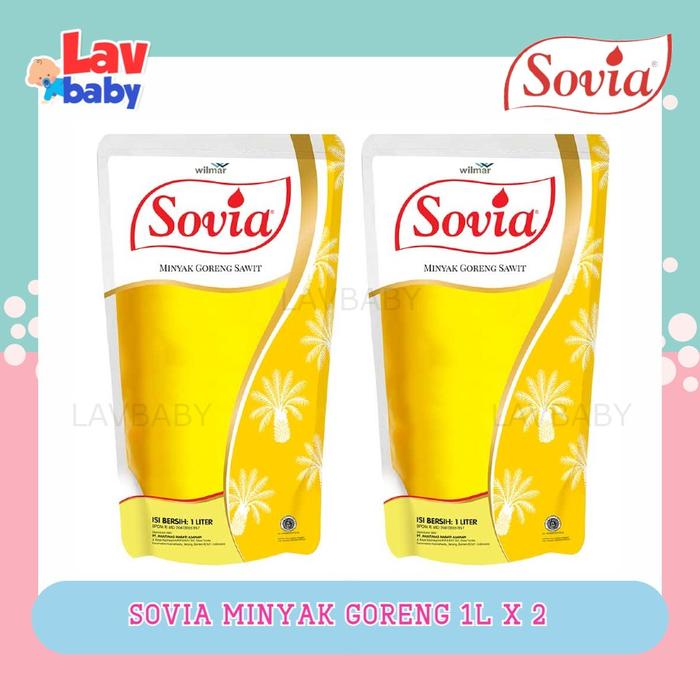 Gambar 2L - Sania Minyak Goreng Cooking Oil 2L 2 Liter - SOVIA 1L x 2 dari LAV Baby undefined Tokopedia