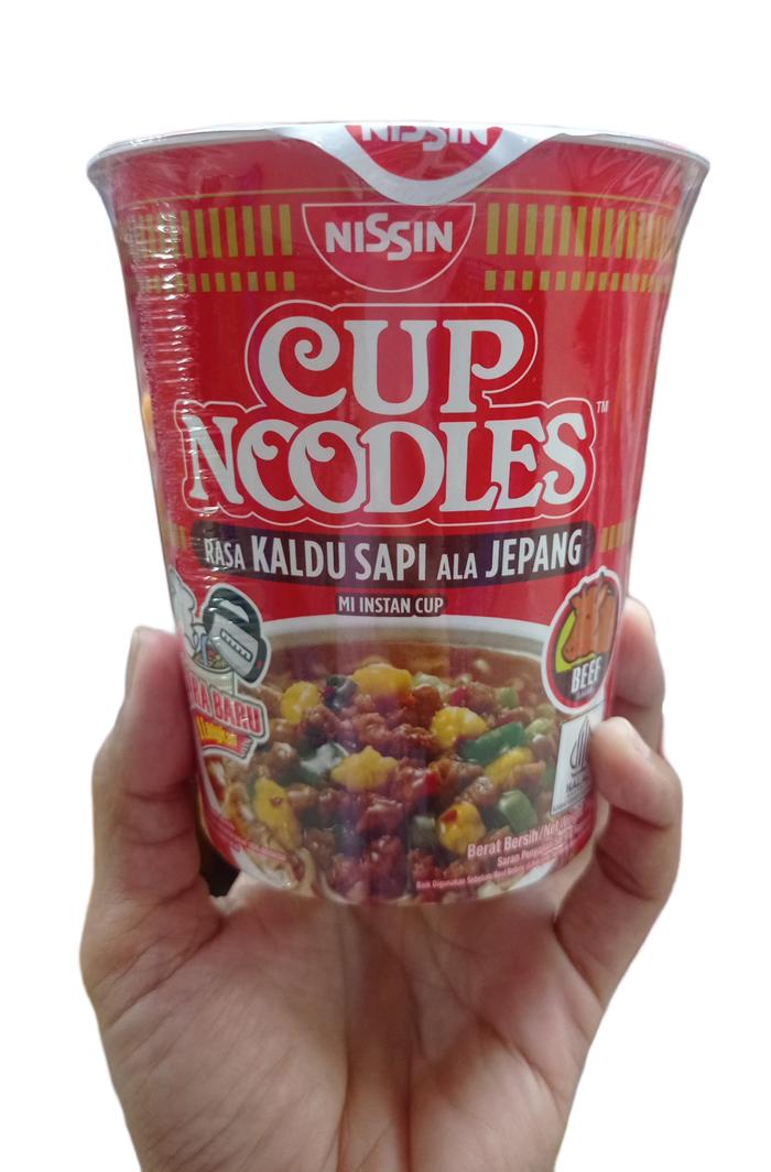 Gambar NISSIN CUP NOODLE RASA KALDU SAPI 66GR - 1 pcs dari BLUE A SHOP undefined Tokopedia