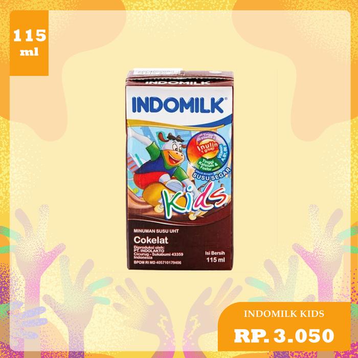 Gambar Indomilk kids UHT 115 ml / Susu - Coklat dari CeriaMart21 undefined Tokopedia