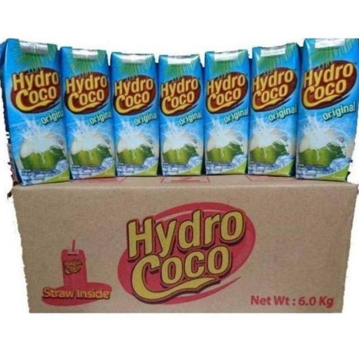 Gambar TERBARU!! Hydro coco 250ml isi 24pc dari Snack-Pedia undefined Tokopedia