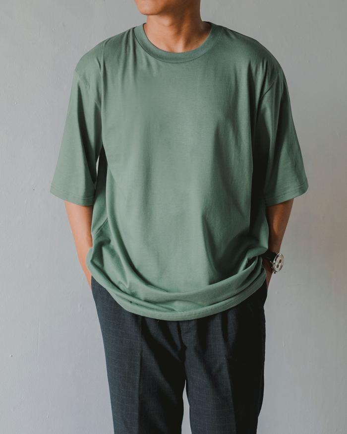 Gambar Common Defect Oversize T-Shirts #1 - Jade Green, S dari ura.id undefined Tokopedia
