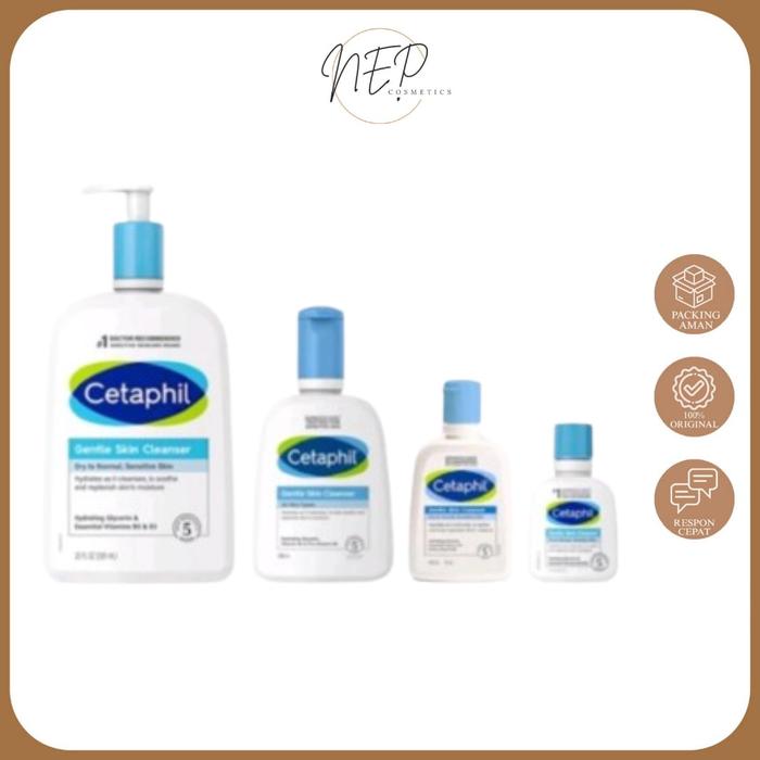 Gambar Cetaphil Gentle Skin Cleanser 59ml dengan Niacinamide, Glycerin dan Panthenol Sabun Pembersih Muka Untuk Segala Jenis Kulit - 59ML dari Nep Cosmetics undefined Tokopedia