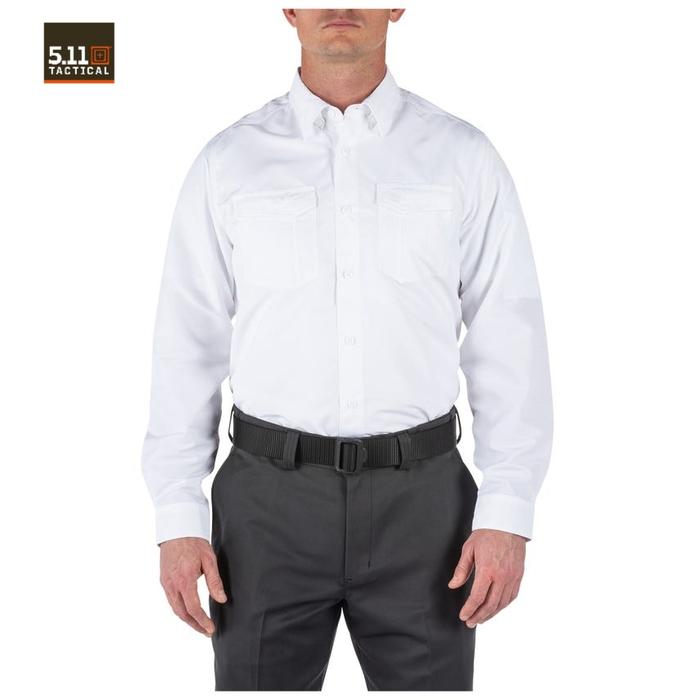 Gambar 5.11 FAST-TAC L/S SHIRT | Kemeja Lengan Panjang Pria Kerah - UNIFORM WHITE, S dari 5.11 Tactical Store Jakarta undefined Tokopedia