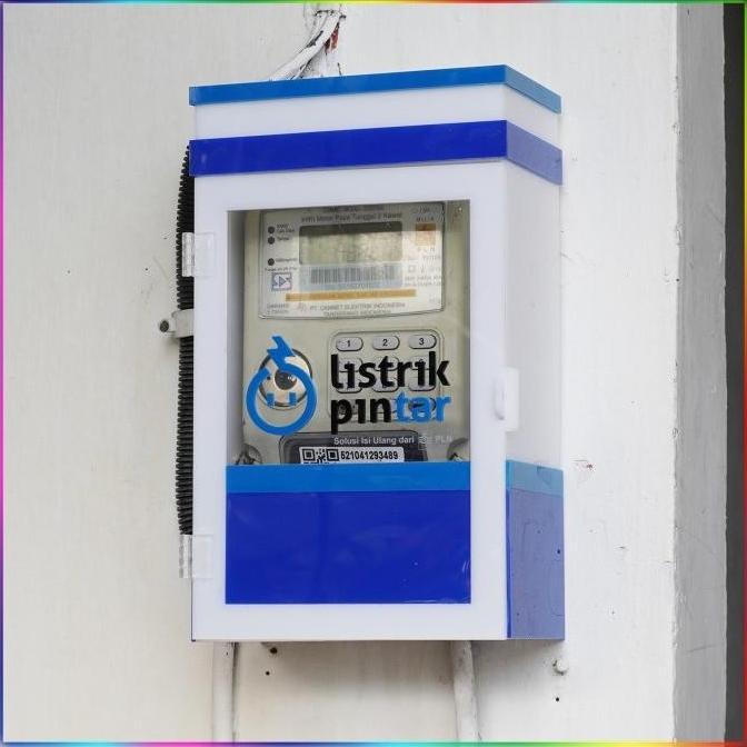 Gambar xewekmulia Box Meteran Pln Pra Besar Listrik Pintar Bahan Acrylic dari xewekmulia undefined Tokopedia