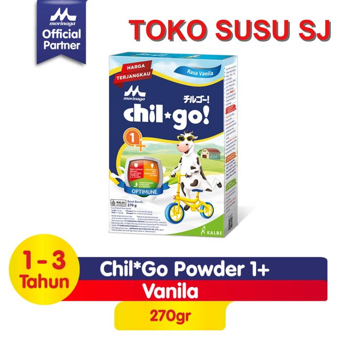 Gambar CHILGO BUBUK POWDER 1 + VANILA MADU 300 GRAM/ CHIL GO/300GR/1+ - VANILA dari TOKO SUSU SJ undefined Tokopedia