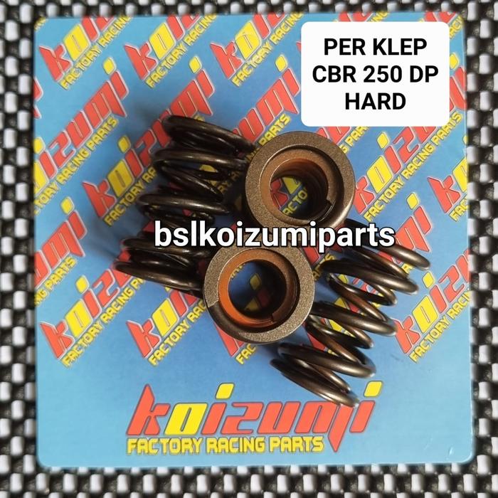 Gambar PER KLEP KOIZUMI CBR 250 DOBEL PER/DP  MEDIUM HARD KOMPETISI - MEDIUM dari BSLKOIZUMIPARTS undefined 3 Tokopedia
