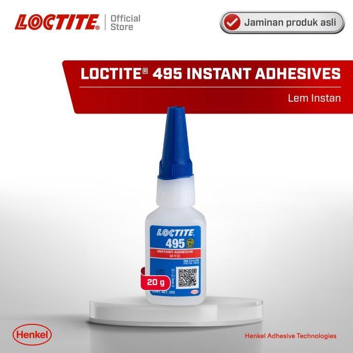 Gambar Terlaris Henkel Loctite 495 Instant Adhesive Lem Instan Lem Super Glue 20 Gr - 495 dari Lapak Bazar&#39;s undefined Tokopedia