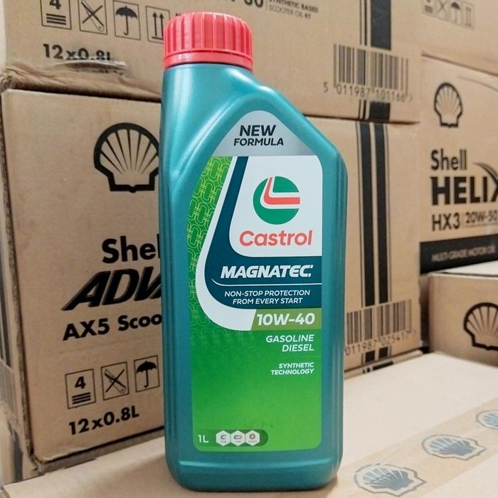 Gambar OLI MESIN MOBIL BENSIN CASTROL MAGNATEC 10W-40 1 LITER dari Pacific Indo Perkasa undefined Tokopedia