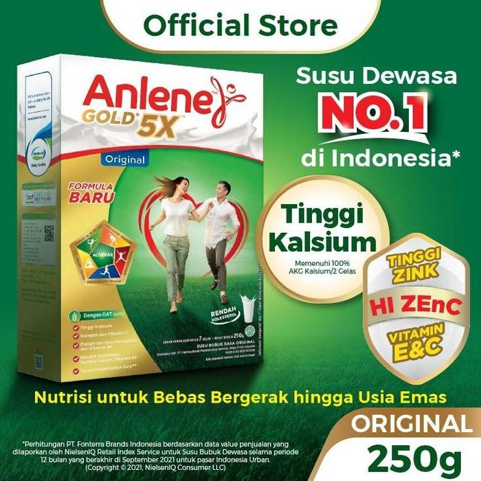 Gambar ANLENE GOLD 5X ORIGINAL 240 GRAM dari kongilaha undefined Tokopedia