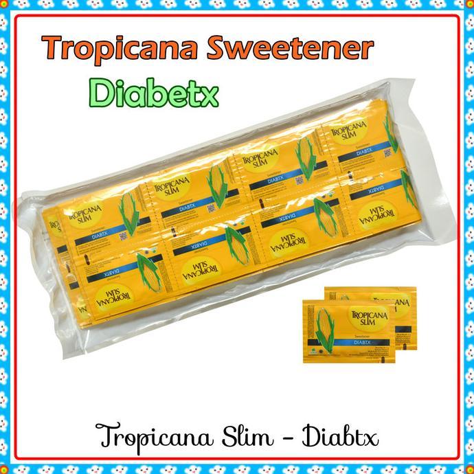 Gambar Tropicana Diabtx Diabetamil Sweetener Gula Diabetes isi 80 sachet - Tropicana Diabt dari warungviraaa undefined Tokopedia