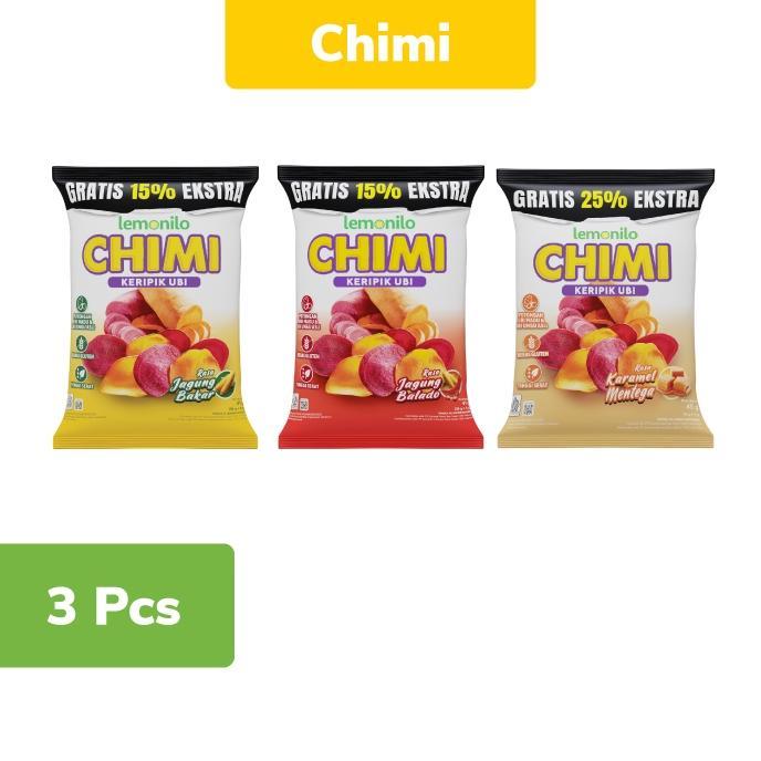 Gambar Tersedia 3 Pcs Lemonilo Paket Komplit Chimi Keripik Ubi dari AlnaziaID undefined Tokopedia