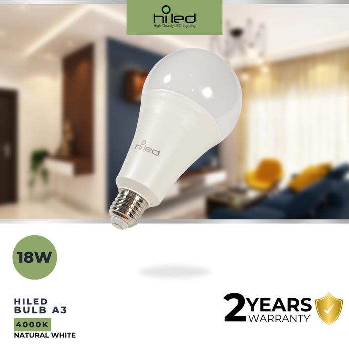 Gambar HILED Lampu Bohlam LED Bulb 18W 18Watt E27 4000K Netral dari LED Lighting Store undefined Tokopedia