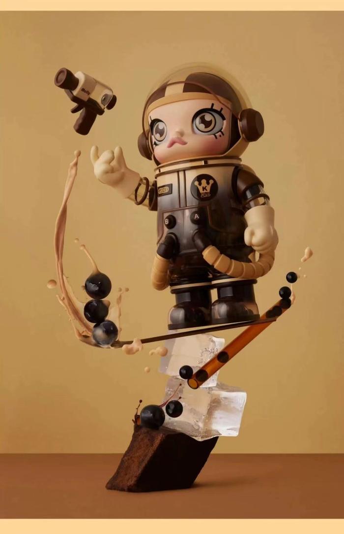Gambar POPMART MEGA SPACE MOLLY 400% 400 % BUBBLE TEA FIGURE dari popbyrequest undefined Tokopedia